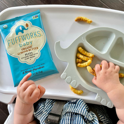 Puffworks® Expands Puffworks baby Line to Include  Almond Butter Puffs