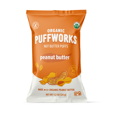 TARGET Puffworks Organic Peanut Butter Puffs (6-pack of 1.2oz bags)