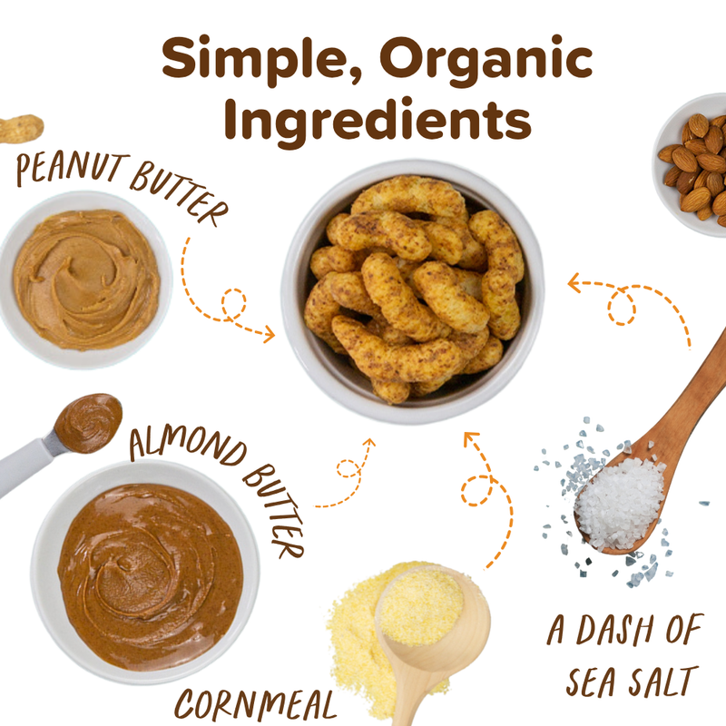 Puffworks Baby: Organic Almond Butter Puffs