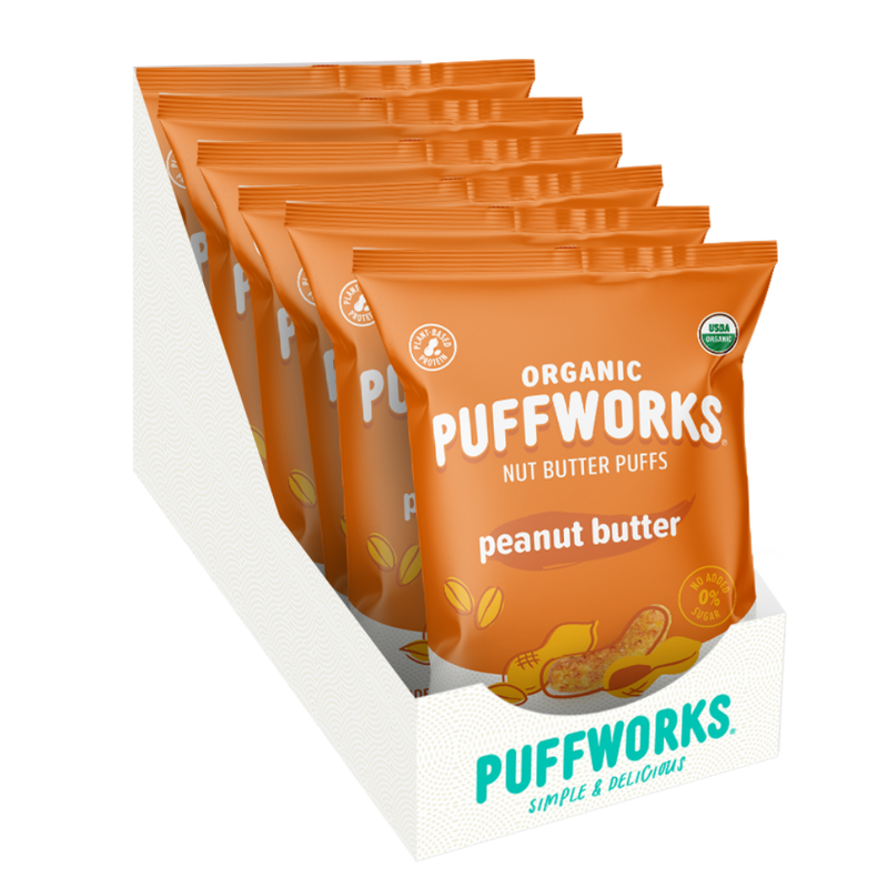 Puffworks Baby: Organic Peanut Butter Puffs