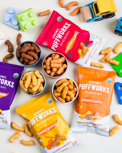 Puffworks Four Flavor Variety Pack - (12 pack of 1.2 oz bags)