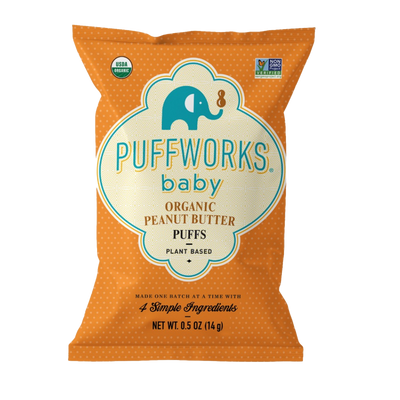 Puffworks Baby: Organic Peanut Butter Puffs