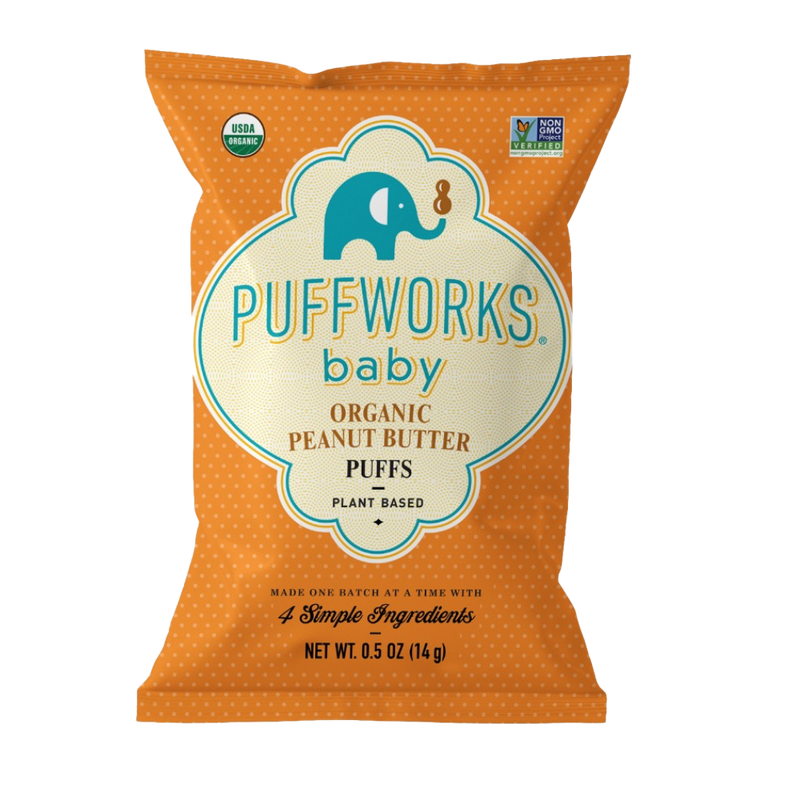 Puffworks Baby: Organic Peanut Butter Puffs