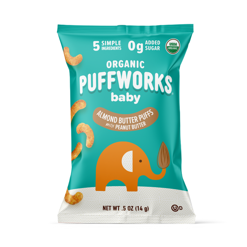 Puffworks Baby: Organic Almond Butter Puffs